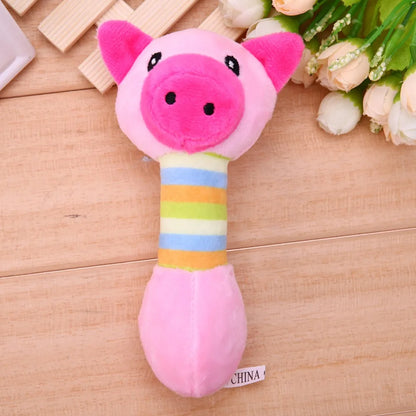 1PC Animal Pet Doy Toys Pet Chew Squeaker Sound Toy for Dog Cats Playing Interactive Pig Duck Toy Pet Supplies