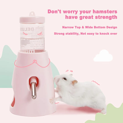 Hamster Automatic Water Dispenser Bottle Dispenser Leak-proof Double Ball Design Feeding Kettle Pet Supplies Pet Feeding Product