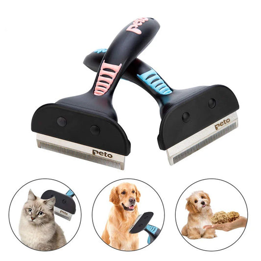 Pet Dog Brush Hair Removal Cat Brush Comb For Dogs Cats Long Short Hair Deshedding Trimmer Pet Grooming Tools Dog Supplies