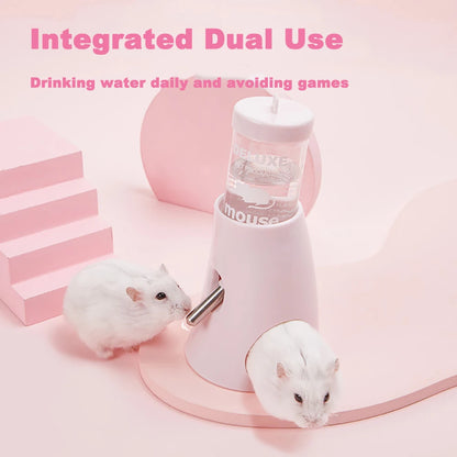 Hamster Automatic Water Dispenser Bottle Dispenser Leak-proof Double Ball Design Feeding Kettle Pet Supplies Pet Feeding Product